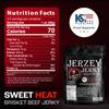 Jerzey Jerky Sweet Heat Brisket Jerky 2.5oz (2 Pack) High Protein, Gluten Free and Healthy Beef Snacks with Rich, Authentic Flavor view 2
