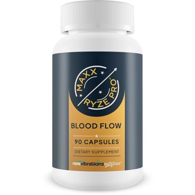 Blood Flow Maxx Ryze Pro - Our Best Blood Circulation Supplement For Men - Help Increase Blood Flow Naturally - Blood Flow Booster - Vasodilator Nitric Oxide Pills - Ginkgo Biloba Blood Flow For Men