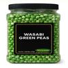 Crispy Green Wasabi Peas Bold & Spicy Japanese Snack | Crunchy Snack for Trail Mix, Crackers & Mixed Nuts | Pantry-Friendly Treat view 1
