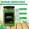 Crispy Green Wasabi Peas Bold & Spicy Japanese Snack | Crunchy Snack for Trail Mix, Crackers & Mixed Nuts | Pantry-Friendly Treat view 2