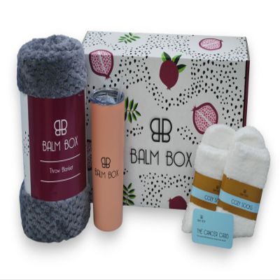 Essential Chemo Care Gift Bundle: 5-Piece Gift Box of Warmth & Support by The Balm Box