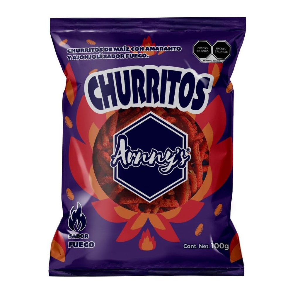 Churritos Arnny's 100g Fire