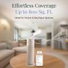 AE800 Tower Bluetooth Smart Diffuser with Santal Oil, A Warm Sandalwood & Cardamom Blend, Waterless Scent Machine for Home or Office, Large Room Coverage Up to 800 Sq. Ft. view 4