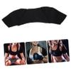 COOLHIYA Black Shoulder Support Strap Belt for Sports and Fitness Breathable Compression Shoulder Protector with Warm Form Fitting Design for Men and Women for Basketball Baseball Running view 3