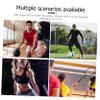 COOLHIYA Black Shoulder Support Strap Belt for Sports and Fitness Breathable Compression Shoulder Protector with Warm Form Fitting Design for Men and Women for Basketball Baseball Running view 4