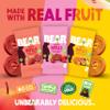 BEAR Real Fruit Snack Rolls - Gluten Free, Vegan, and Non-GMO - Variety Pack (Strawberry, Raspberry, Tropical)) 48 Rolls, Healthy School and Lunch Snacks for Kids and Adults, 0.7 Ounce (Pack of 24) view 4