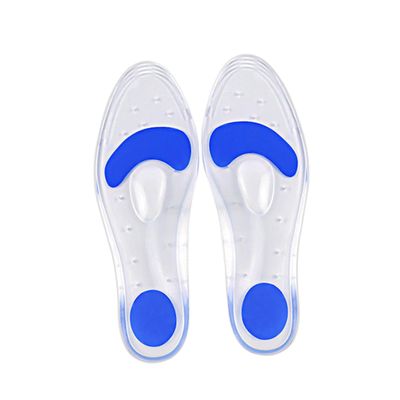 BELLIFFY Silicone Arch Pads Insoles for Sports Shoes Foot Absorbing Shock and Relieving Pressure for Men Women Athletic Activities