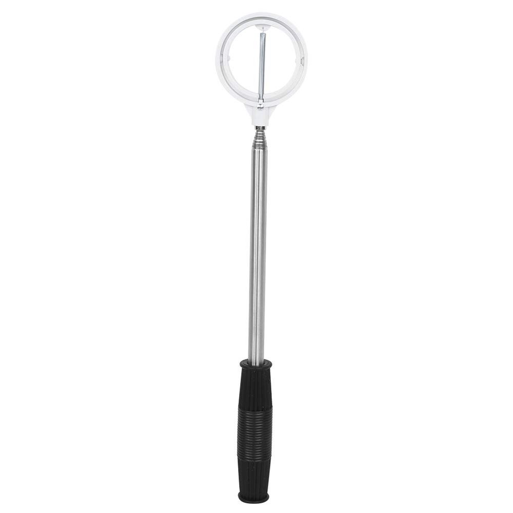YONGZURA Telescopic Ball Retriever | 8 - Section Stainless Steel Shaft | Extends to 2m for Hard - to - Reach Balls | Rubber Grip Handle | Portable Design for Pool/Outdoor Sports