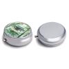 Nutritional Supplement Box Bamboo Forest Temples Printed Daily Portion Box Portable Three Compartments Suitable for Travel and Commuting view 3