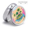 Nutritional Supplement Box Graffiti Oasis Printed Daily Portion Box Portable Three Compartments Suitable for Travel and Commuting view 2