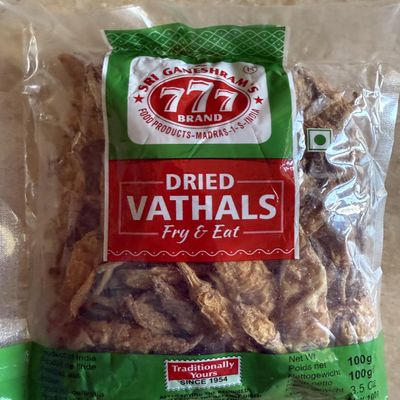 Dried Vathals (Curd Chilly)