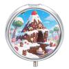 Nutritional Supplement Box Candy Snow Mountain Printed Daily Portion Box Portable Three Compartments Suitable for Travel and Commuting view 1