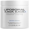 Codeage Liposomal Kava Kava+ Supplement - 500 mg 30% Kavalactones with Magnesium Glycinate - Magnesium Oxide - L-Theanine - Liposomal Delivery - Non-GMO - 60 Capsules view 1