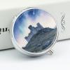 Nutritional Supplement Box Hilltop Castle Printed Daily Portion Box Portable Three Compartments Suitable for Travel and Commuting view 4