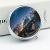 Nutritional Supplement Box Starry Sky City Rooftop Printed Daily Portion Box Portable Three Compartments Suitable for Travel and Commuting view 4