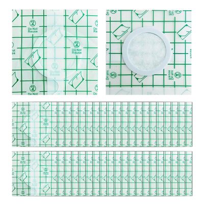 40PCS Self-Adhesive Castor Oil Pack Wraps for Belly Button, PU Waterproof Cover Patch with Cotton Pad, Disposable & Highly Absorbent (7x7cm, Oil Not Included)