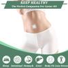40PCS Self-Adhesive Castor Oil Pack Wraps for Belly Button, PU Waterproof Cover Patch with Cotton Pad, Disposable & Highly Absorbent (7x7cm, Oil Not Included) view 2