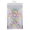 4CP 3.3''x5.1'' Mylar Bags Resealable Packaging, Matte Clear Front, Smell Proof Flat Bags for Food Storage, Waterproof Sealable Foil Pouch for Small Business, Jewelry Bags 100 Pack, Gold view 4