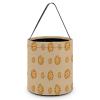 Food of Cookie Pattern Halloween Bucket Trick Or Treat Bags Candy Basket Party Supplies Festive Decorations view 1