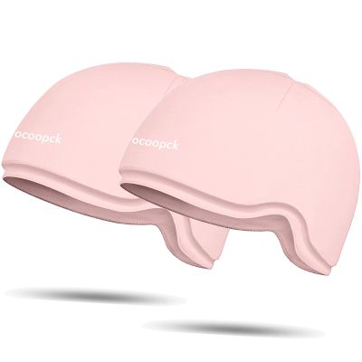 2PK, Chemotherapy Cold Caps, Ice Cap for Chemo, Chemotherapy Must Haves for Women, Chemo Care Package for Women, Ice Cap for Migraines, Gel Ice Pack for Head, Pink, Cold Compress