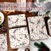 JarThenaAMCS 60 Sheets Christmas Tissue Paper Xmas Dancing Skeleton Gift Wrapping Paper Decorative Art Tissue for DIY Crafts Holiday Birthday Party, 14 x 20 Inch view 3
