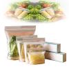 Food Grade Fresh-Keeping Bags, Plastic Produce Bags, Food Storage Bags, Household Separate Storage Bag, Reusable Slider Freezer Bags Refrigerator Storage for Fruit Vegetable Kitchen (4 Set) view 1