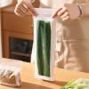 Food Grade Fresh-Keeping Bags, Plastic Produce Bags, Food Storage Bags, Household Separate Storage Bag, Reusable Slider Freezer Bags Refrigerator Storage for Fruit Vegetable Kitchen (4 Set) view 3