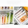 Food Grade Fresh-Keeping Bags, Plastic Produce Bags, Food Storage Bags, Household Separate Storage Bag, Reusable Slider Freezer Bags Refrigerator Storage for Fruit Vegetable Kitchen (4 Set) view 4