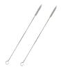 10 Pack Straw Cleaner Brush, Reusable Metal Handles Straw Cleaner Brush Extra Long for Stanley Mug 40, 30, 20 oz, 10mm Wide Straw Cleaner Brush for Sippy Cup, Water Bottle and Tubes view 2