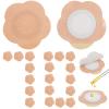 70PCS Oil Patches, Organic Cotton Self-Adhesive Pads, Oil Pack Wraps for Belly Button, Portable Anti Leakage No Wash view 1