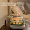 250ML Raindrop Humidifier & Essential Oil Diffuser, Cloud-Shaped Ultrasonic Humidifier with Soothing Rain Sounds, 7-Color LED Mood Light, Auto Shut-Off, Perfect for Bedroom, Office, Yoga & Relaxation view 3