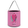 Breast Cancer Awareness Month Halloween Bucket Trick Or Treat Bags Candy Basket Party Supplies Festive Decorations view 1
