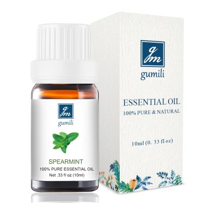 GM Gumili Spearmint Essential Oil for Facial Hair, Diffuser & DIY Blends