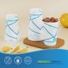 1000 Count Disposable Paper Cold Drink Cups, 12oz White&Blue Cups - Ideal for Iced Coffee, Soda, Juice - Not for Hot Liquids, Leak-Resistant, Perfect for Parties, Picnics, BBQs & Large Gatherings view 4
