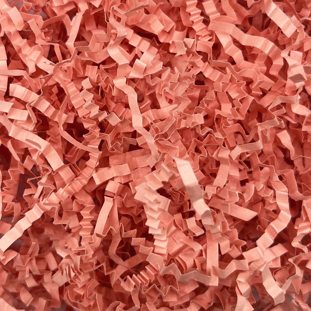 Tisspoms 10LB Flesh Pink Crinkle Cut Paper Shred Filler, Paper Shreds for Basket Fillers, Birthday, Gift Wrapping, Anniversary, Wedding, Halloween, Thanksgiving, Christmas Gift Decor Party Filler