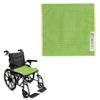 EZSLINGGLIDE Wheelchair Seat Cushion, Fall Prevention Seat Pad for Elderly in Chair or Wheelchair,Non-Slip Cushions in car seat 17"x17"(Green,Without Handle) view 1