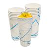 1000 Count Disposable Paper Cold Drink Cups, 22oz White&Blue Cups - Ideal for Iced Coffee, Soda, Juice - Not for Hot Liquids, Leak-Resistant, Perfect for Parties, Picnics, BBQs & Large Gatherings view 1