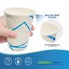 1000 Count Disposable Paper Cold Drink Cups, 22oz White&Blue Cups - Ideal for Iced Coffee, Soda, Juice - Not for Hot Liquids, Leak-Resistant, Perfect for Parties, Picnics, BBQs & Large Gatherings view 2