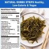 3.5oz Dried Kombu Seaweed Strips, Sun-Dried Kelp for Dashi, Miso Soup Umami-Rich Plant-Based Sea Vegetable for Broth, Rice & Japanese Dishes view 2