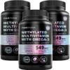 29-in-1 Methylated Multivitamin for Men & Women With Omega 3, Active B12, 5-MTHF Folate, Plus Vitamins & Minerals Energy, Clarity, & Wellness Support Multivitamin for Men & Women, 70 Tablets, 3 Pack view 1