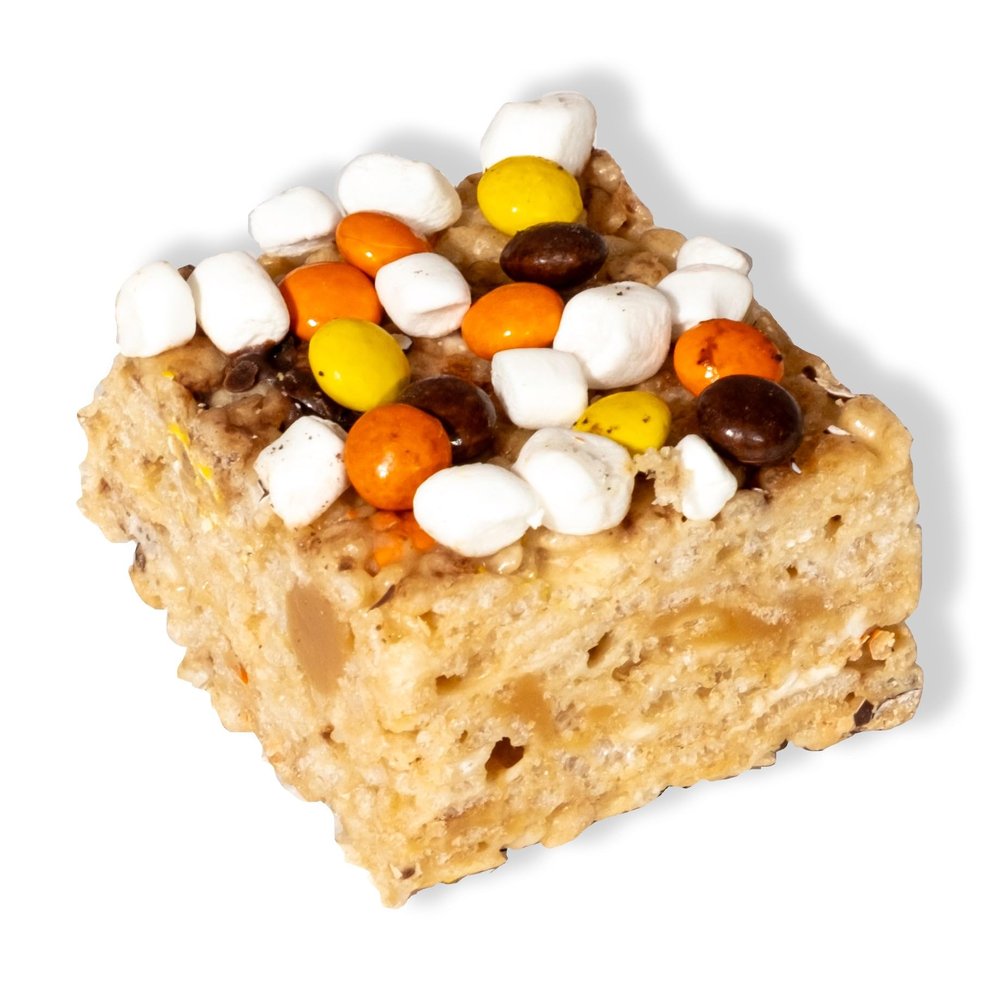 24 Pack of Individually Wrapped Chocolate Peanut Butter Rice Krispie Treat Bars