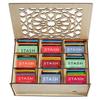 Tea Sampler Gift Box 80 Tea Bags, 28 Flavors White MDF Wooden Organizer Variety Pack for Family, Friends, Coworkers view 1