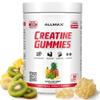 ALLMAX Creatine Gummies 90 Count, Creatine Monohydrate Gummies 1,250 mg Per Gummy, Sugar Free Creatine Supplement for Women & Men, Strength & Performance Support, Tropical Fruit Punch view 1