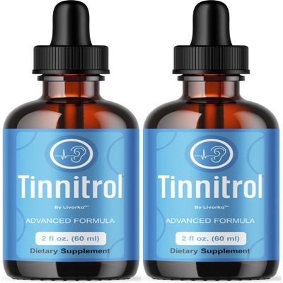 (2 Pack) Tinnitrol Drops - Original Tinnitrol Hearing Support Oral Formula Advanced Ear Daily Overall Health Wellness Premium Liquid for Auditory Wellness and Inner Ear Balance, 2 Bottles for 2 Months