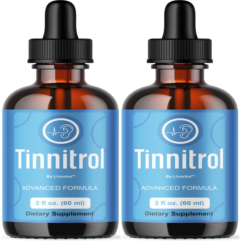 (2 Pack) Tinnitrol Drops - Original Tinnitrol Hearing Support Oral Formula Advanced Ear Daily Overall Health Wellness Premium Liquid for Auditory Wellness and Inner Ear Balance, 2 Bottles for 2 Months