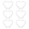 6Pair Ear Strap Pad Mouth Muffle Ear Protector Silicone Earloop Ear Savers for Daily Use (White) view 1