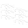 6Pair Ear Strap Pad Mouth Muffle Ear Protector Silicone Earloop Ear Savers for Daily Use (White) view 3