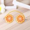 1PCs Cartoon Fruit Ice Compress Eye Mask Soft Blindfold Relieve Fatigue Eye Covers Travel Cosmetic Gel Sleep Eyeshade Eye Patch(B) view 4