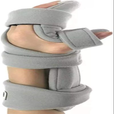 TBLOTYD Finger Orthosis Soft Functional Resting Hand Splint Hand Splint Night Wrist Thumb Immobilizer Support For Pain Tendinitis Sprain Fracture Arthritis Dislocation,Right
