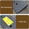 Step Threshold Ramp, Rubber Curb Driveway Ramps, Non-Slip Wheelchair Transition Ramp, Entry Ramps for Uneven Floors and Doorways(100x30x14cm/39.4x11.8x5.5in) view 4